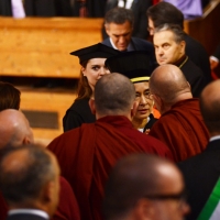 Foto Nicoloro G. 30/10/2013 Bologna Il leader dell’ opposizione birmana Aung San Suu Kyi ospite della città di Bologna per ricevere la cittadinanza onoraria in Comune e la laurea honoris causa in Università. nella foto Aung San Suu Kyi 