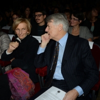 Foto Nicoloro G. 11/11/2013 Milano Incontro e conversazione con il ministro Emma Bonino nell’ ambito dell’ iniziativa ” Il tempo delle donne. Storie, idee, azioni per partecipare al cambiamento “. nella foto Emma Bonino – Ferruccio de Bortoli  