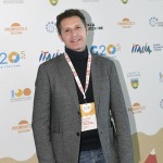 Foto Nicoloro G.   05/04/2020   Riccione ( RN ) Prima giornata della quinta edizione del G20s, Summit nazionale dei Comuni balneari. che ha per focus la Transizione ecologica, l' Innovazione, la Sicurezza e l' Economia. nella foto Giuseppe Nobiletti, sindaco di Vieste (FG).