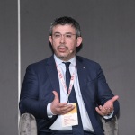 Foto Nicoloro G.   05/04/2020   Riccione ( RN ) Prima giornata della quinta edizione del G20s, Summit nazionale dei Comuni balneari. che ha per focus la Transizione ecologica, l' Innovazione, la Sicurezza e l' Economia. nella foto Paolo Manca, vicepresidente nazionale Federalberghi.
