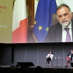 06/04/2020   Riccione ( RN Seconda giornata conclusiva della quinta edizione del G20s, Summit nazionale dei Comuni balneari. che ha per focus la Transizione ecologica, l' Innovazione, la Sicurezza e l' Economia. nella foto il ministro Massimo Garavaglia in diretta video.