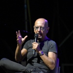 17/07/2022  Gatteo Mare  ( FC )   Quinta tappa de ' La Milanesiana ' in Emilia-Romagna. nella foto il cantante e scrittore Enrico Ruggeri.