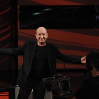 Foto Nicoloro G. 09/12/2012 Milano Trasmissione televisiva su Rai3 ” Che tempo che fa ” condotta da Fabio Fazio. nella foto Antonio Albanese
