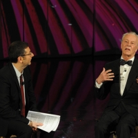 Foto Nicoloro G. 10/12/2012 Milano Trasmissione televisiva su Rai3 ” Che tempo che fa ” condotta da Fabio Fazio. nella foto Fabio Fazio – Paolo Poli