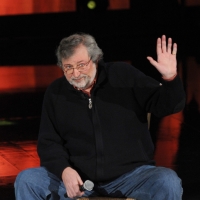 Foto Nicoloro G. 10/12/2012 Milano Trasmissione televisiva su Rai3 ” Che tempo che fa ” condotta da Fabio Fazio. nella foto Francesco Guccini  