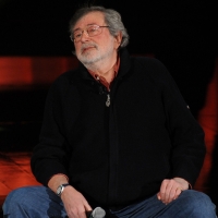 Foto Nicoloro G. 10/12/2012 Milano Trasmissione televisiva su Rai3 ” Che tempo che fa ” condotta da Fabio Fazio. nella foto Francesco Guccini  