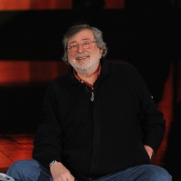 Foto Nicoloro G. 10/12/2012 Milano Trasmissione televisiva su Rai3 ” Che tempo che fa ” condotta da Fabio Fazio. nella foto Francesco Guccini   