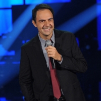 Foto Nicoloro G. 10/12/2012 Milano Trasmissione televisiva su Rai3 ” Che tempo che fa ” condotta da Fabio Fazio. nella foto Neri Marcorè 