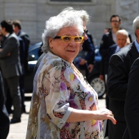 Foto Nicoloro G. 14/05/2012 Milano Si e’ tenuta in Borsa la relazione annuale della Consob alla presenza del Capo dello Stato Giorgio Napolitano. nella foto Livia Pomodoro