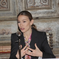 Foto Nicoloro G. 11/11/2010 Milano, La prima ballerina dell\' Opera di Parigi, Eleonora Abbagnato, sara\' madrina e danzera\' alla festa che si terra\' il 28 novembre nella Sala delle Asse al Castello Sforzesco. L\' evento e\' sponsorizzato da A2A ed e\' legato all\' impegno della stessa societa\' per il restauro del Monocromo di Leonardo che si trova, appunto, nella Sala delle Asse del Castello Sforzesco. nella foto Eleonora Abbagnato