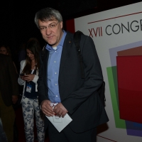 Foto Nicoloro G.  06/05/2014  Rimini   Si è aperto ufficialmente il 17° Congresso della CGIL. nella foto il segretario generale FIOM Maurizio Landini.