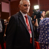 Foto Nicoloro G. 06/05/2014  Rimini   Si è aperto ufficialmente il 17° Congresso della CGIL. nella foto Antonio Pizzinato.