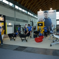 Foto Nicoloro G.   30/05/2014   Rimini   Si è aperta la 9° edizione di " Rimini Wellness ". nella foto uno stand.