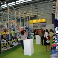 Foto Nicoloro G.   30/05/2014   Rimini   Si è aperta la 9° edizione di " Rimini Wellness ". nella foto uno stand.