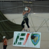 Foto Nicoloro G.   30/05/2014   Rimini   Si è aperta la 9° edizione di " Rimini Wellness ". nella foto esercizi nello stand dell' Esercito Italiano.