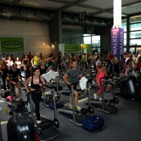 Foto Nicoloro G.   30/05/2014   Rimini   Si è aperta la 9° edizione di " Rimini Wellness ". nella foto i frequentatori del Rimini Wellness