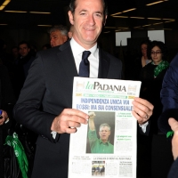 Foto Nicoloro G. 04/12/2011 Vicenza Dopo quattro anni si riunisce il Parlamento Padano nella sua sede di villa " La Favorita ". nella foto Luca Zaia
