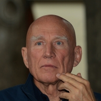 Foto Nicoloro G.  26/06/2014  Milano   Presentazione della mostra " Genesi " del fotografo brasiliano Sebastiao Salgado, allestita nella sede del Palazzo della Ragione. nella foto il fotografo Sebastiao Salgado.