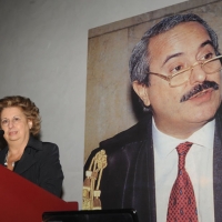Foto Nicoloro G. Rimini 03/12/2010 Seconda edizione del " Salone della Giustizia " che si svolge dal 02 al 05 dicembre alla Fiera di Rimini. nella foto Maria Falcone