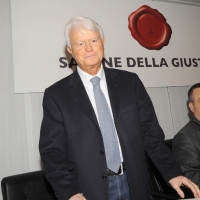 Foto Nicoloro G. Rimini 03/12/2010 Seconda edizione del " Salone della Giustizia " che si svolge dal 02 al 05 dicembre alla Fiera di Rimini. nella foto Gian Carlo Caselli