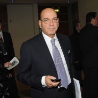 Foto Nicoloro G. Rimini 04/12/2010 Seconda edizione del " Salone della Giustizia " che si svolge dal 02 al 05 dicembre alla Fiera di Rimini. nella foto Antonio Leone