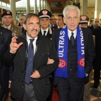 Foto Nicoloro G. Rimini 04/12/2010 Seconda edizione del " Salone della Giustizia " che si svolge dal 02 al 05 dicembre alla Fiera di Rimini. nella foto Ignazio La Russa – Filippo Berselli