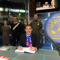 Foto Nicoloro G. Rimini 04/12/2010 Seconda edizione del " Salone della Giustizia " che si svolge dal 02 al 05 dicembre alla Fiera di Rimini. nella foto Ignazio La Russa