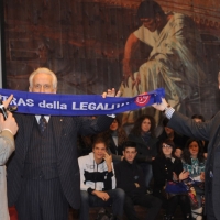 Foto Nicoloro G. Rimini 02/12/2010 Giornata inaugurale della Seconda edizione del ” Salone della Giustizia ” che si svolge dal 02 al 05 dicembre alla Fiera di Rimini. nella foto Filippo Berselli – Michele Vietti