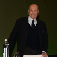 Foto Nicoloro G.   14/11/2014   Milano     Sesta Conferenza Mondiale " Science for Peace " dal titolo " Pace come condizione del benessere ". nella foto il professore Umberto Veronesi, presidente di Science for Peace.