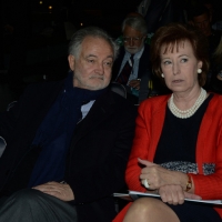 Foto Nicoloro G.  09/04/2015  Comunità di San Patrignano- Coriano ( Rimini )   Seconda edizione del Positive Economy Forum, due giorni di conferenze e dibattiti per pensare un nuovo modello economico per le generazioni future.  nella foto Jacques Attali, presidente Positive Economy Forum, e Letizia Moratti, co-fondatrice Fondazione San Patrignano.