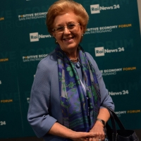 Foto Nicoloro G.  09/04/2015  Comunità di San Patrignano- Coriano ( Rimini )   Seconda edizione del Positive Economy Forum, due giorni di conferenze e dibattiti per pensare un nuovo modello economico per le generazioni future.  nella foto il presidente della Rai Anna Maria Tarantola.