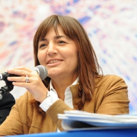 Foto Nicoloro G.  02/10/2010 Milano  Festa della Liberta’ organizzata dal PdL al castello Sforzesco. Incontro e dibattito sul tema ” Sanita’: dialogo Stato-Regioni per coniugare rigore e servizi ai cittadini “. nella foto Renata Polverini