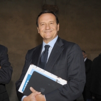 Foto Nicoloro G.  27/09/2010 Milano  Seconda Festa Nazionale della Liberta' organizzata dal PdL al Castello Sforzesco. nella foto Mario Mantovani