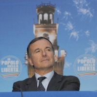 Foto Nicoloro G.  27/09/2010 Milano  Seconda Festa Nazionale della Liberta' organizzata dal PdL al Castello Sforzesco. nella foto Franco Frattini