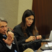 Foto Nicoloro G. 18/10/2011 Milano Seduta del Consiglio Regionale della Lombardia. nella foto Nicole Minetti