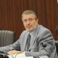 Foto Nicoloro G. 18/10/2011 Milano Seduta del Consiglio Regionale della Lombardia. nella foto Filippo Penati