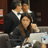 Foto Nicoloro G. 18/10/2011 Milano Seduta del Consiglio Regionale della Lombardia. nella foto Nicole Minetti