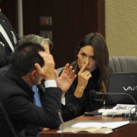 Foto Nicoloro G. 18/10/2011 Milano Seduta del Consiglio Regionale della Lombardia. nella foto Nicole Minetti
