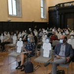 Foto Nicoloro G.   02/10/2020   Ravenna          \' Seduti accanto a Zaky \' e\' un\' iniziativa di solidarieta\', verso lo studente egiziano, organizzata dalla Biblioteca Classense di Ravenna. nella foto una veduta della sala della Biblioteca Classense.