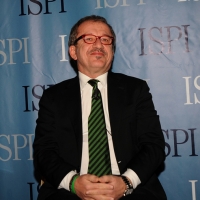 Foto Nicoloro G. 30/10/2012 Milano Tavola rotonda nella sede dell’ ISPI sul tema ” L’ Italia e la politica internazionale. Nuove responsabilità o rischio di marginalizzazione ? “. nella foto Roberto Maroni