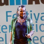 Foto Nicoloro G.   13/10/2019   Ravenna   Terza edizione di ' Imaginaction ' ,  Festival Internazionale dei videoclip, che ha visto la partecipazione di diversi artisti. nella foto Piero Pelu'.