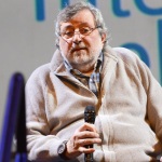 Foto Nicoloro G.   13/10/2019   Ravenna   Terza edizione di ' Imaginaction ' ,  Festival Internazionale dei videoclip, che ha visto la partecipazione di diversi artisti. nella foto Francesco Guccini.