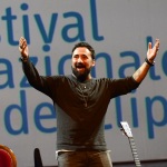 Foto Nicoloro G.   13/10/2019   Ravenna   Terza edizione di ' Imaginaction ' ,  Festival Internazionale dei videoclip, che ha visto la partecipazione di diversi artisti. nella foto Federico Zampaglione.