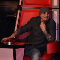 Foto Nicoloro G.  10/03/2014  Milano   Presentazione della seconda edizione della trasmissione di Rai 2 " The Voice of Italy ". nella foto il rapper J-Ax.