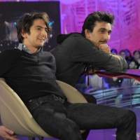 Foto Nicoloro G. 20/01/2012 Milano Prima puntata della nuova serie della trasmissione " Invasioni barbariche " in programmazione su La7 e condotta da Daria Bignardi. nella foto Francesco Mandelli – Fabrizio Biggio