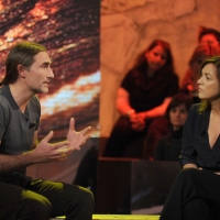 Foto Nicoloro G. 20/01/2012 Milano Prima puntata della nuova serie della trasmissione " Invasioni barbariche " in programmazione su La7 e condotta da Daria Bignardi. nella foto Folco Terzani – Daria Bignardi