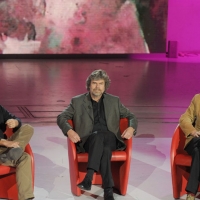 Foto Nicoloro G. 01/01/2012 Milano Trasmissione televisiva su Rai3 " Che tempo che fa " condotta da Fabio Fazio e interamente dedicata al ricordo dello scalatore ed esploratore Walter Bonatti. nella foto Paolo Ruiz – Reinhold Messner – Marco Albino Ferrari