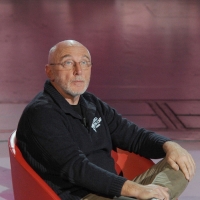 NIKFoto Nicoloro G. 01/01/2012 Milano Trasmissione televisiva su Rai3 " Che tempo che fa " condotta da Fabio Fazio e interamente dedicata al ricordo dello scalatore ed esploratore Walter Bonatti. nella foto Paolo Ruiz