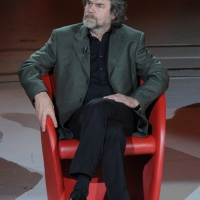 Foto Nicoloro G. 01/01/2012 Milano Trasmissione televisiva su Rai3 " Che tempo che fa " condotta da Fabio Fazio e interamente dedicata al ricordo dello scalatore ed esploratore Walter Bonatti. nella foto Reinhold Messner