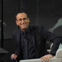 Foto Nicoloro G. 20/01/2013 Milano, Trasmissione televisiva su Rai3 ”Che tempo che fa” condotta da Fabio Fazio. nella foto Carlo Conti